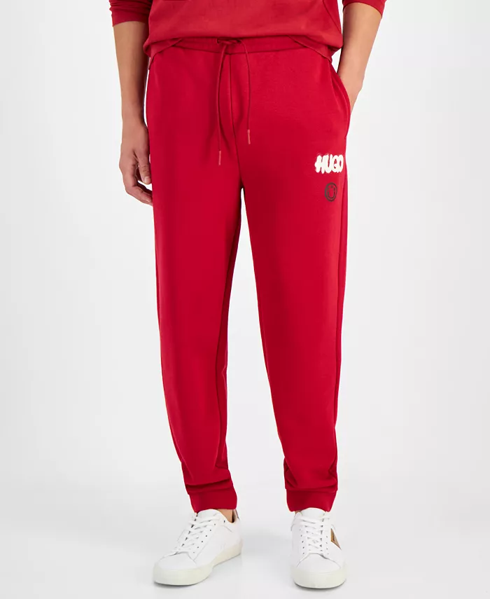 

Мужские логотипированные спортивные брюки Nimaytro Hugo Boss, красный