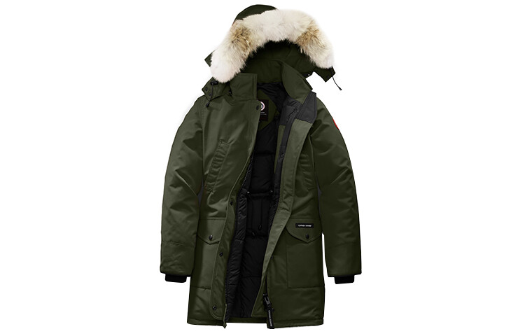 

Женский пуховик Canada Goose, зеленый