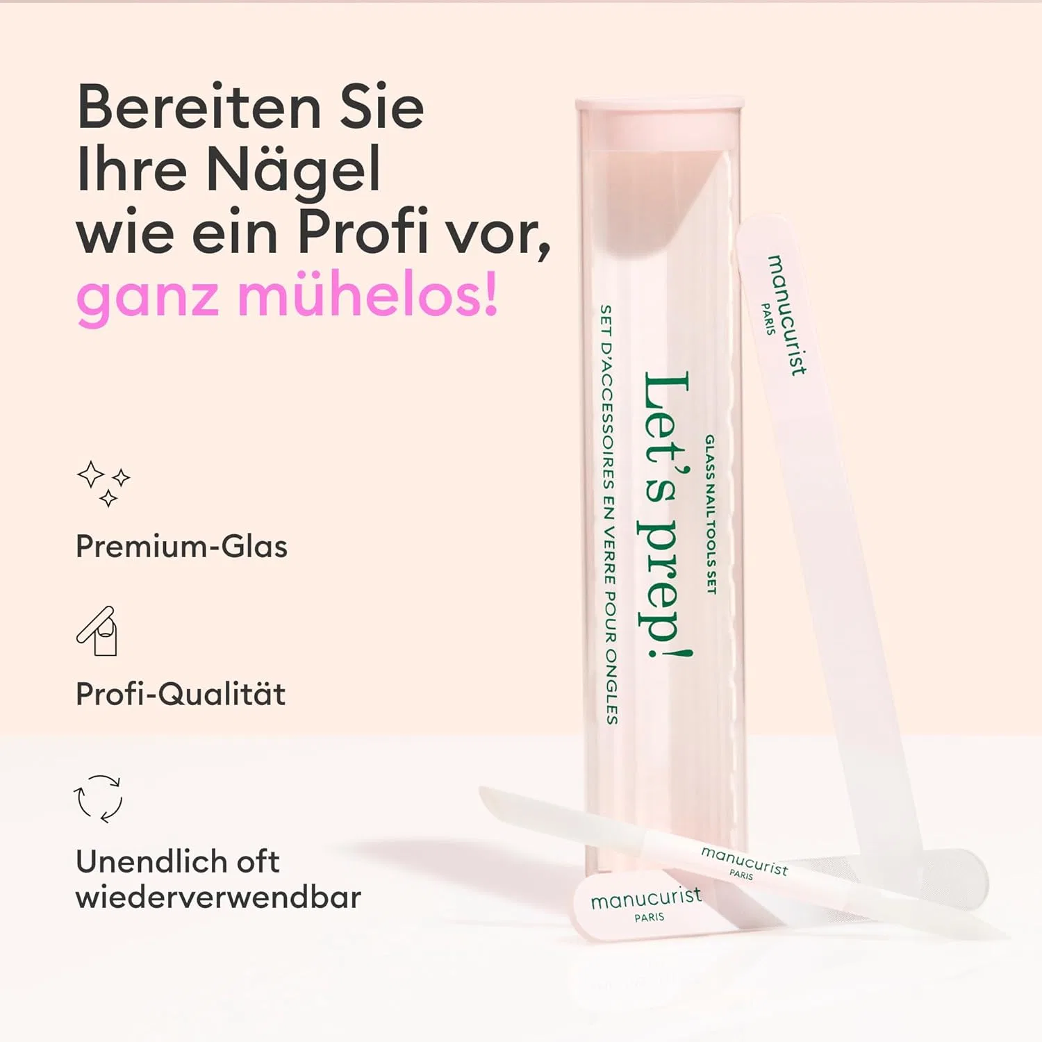 Набор инструментов для маникюра «Trio Nail Tool» от Manucurist Manucurist — фото 2