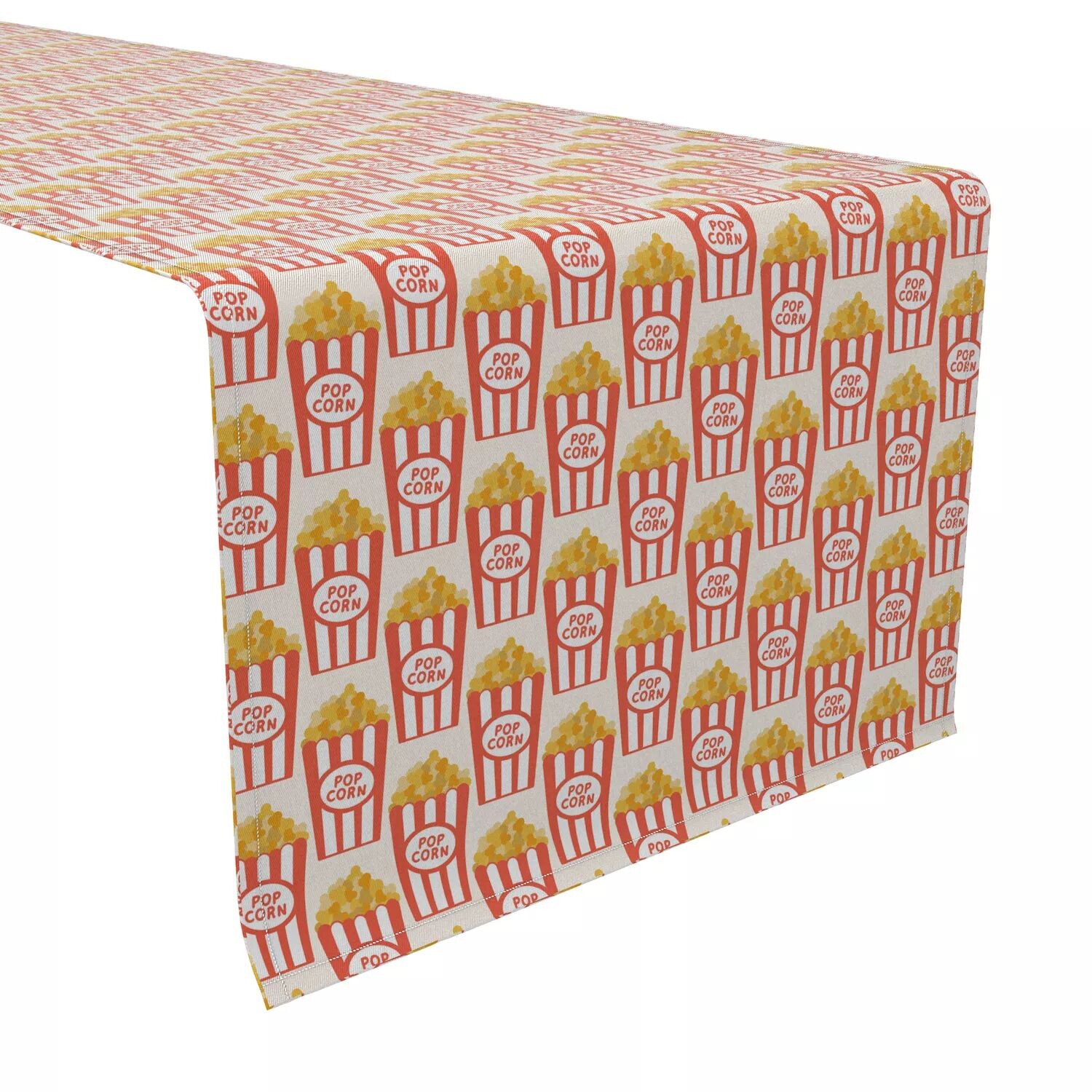 

Настольная дорожка, 100 % хлопок, 16x108 дюймов, Cinema Popcorn