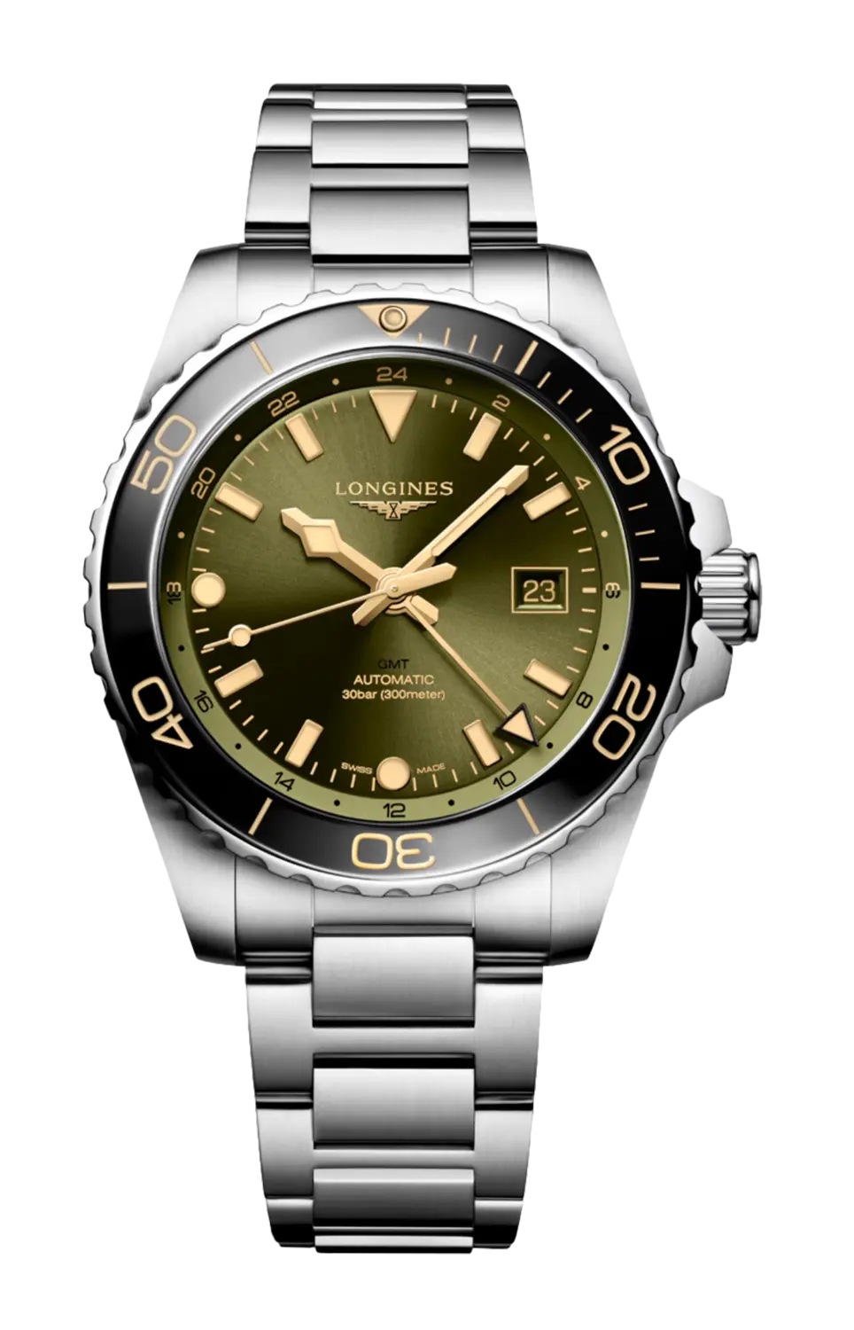 

Часы hydroconquest gmt 43 мм Longines