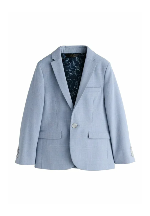 Пиджак стандартного кроя Next, Light Blue Check