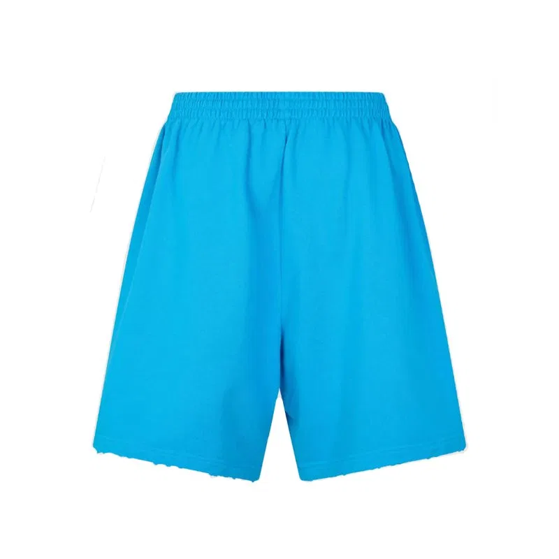 Шорты повседневные Casual Shorts Balenciaga синие — фото 3