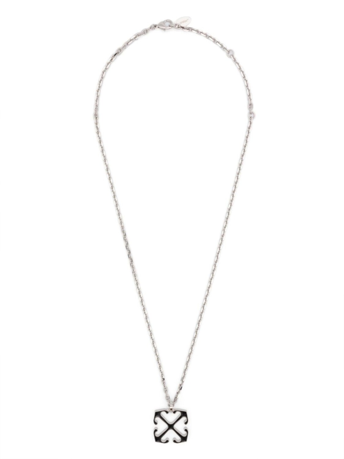 

Колье с логотипом Arrows Off-White, черный