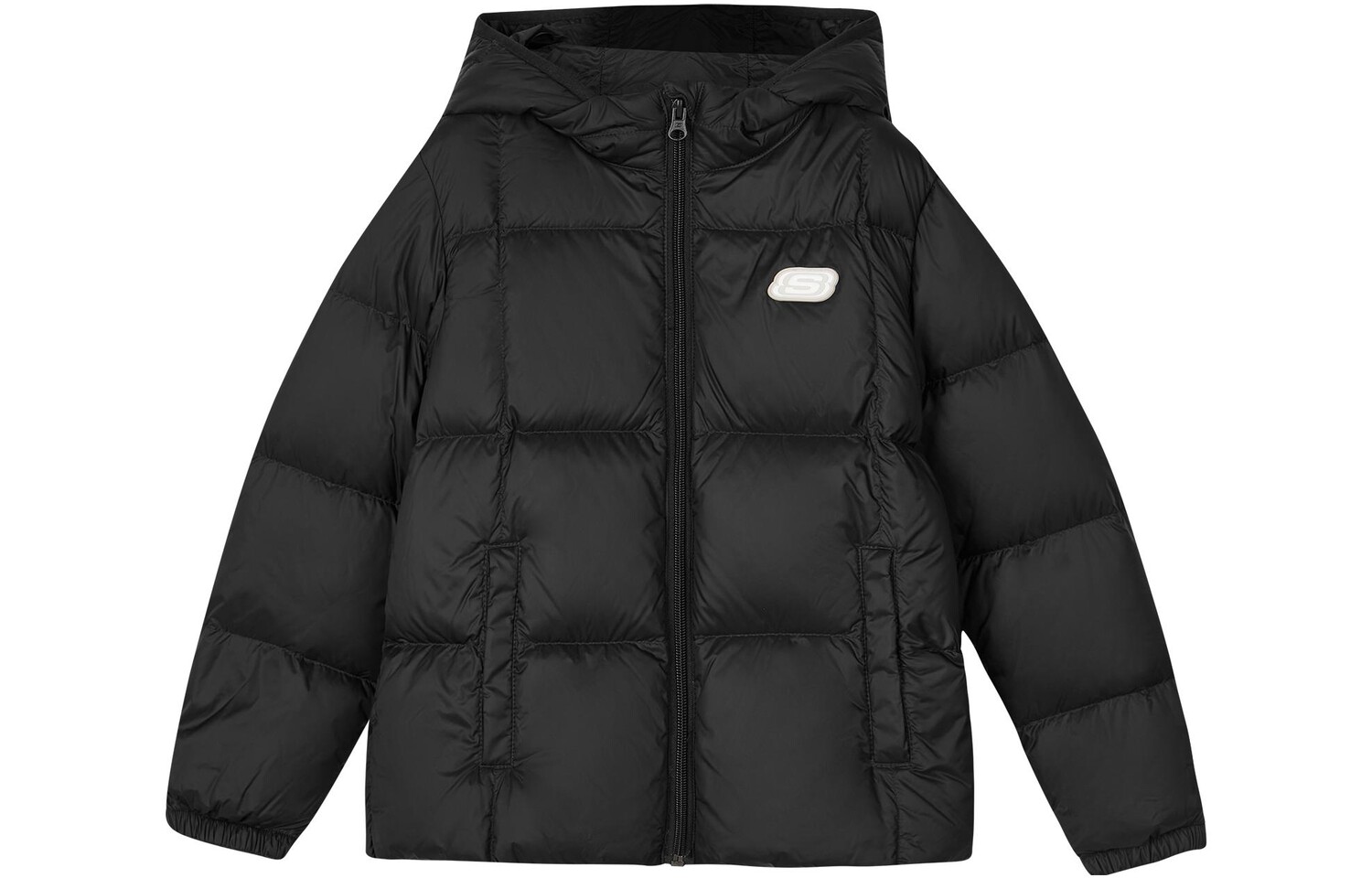 

Детский пуховик Skechers, цвет carbon black/0018