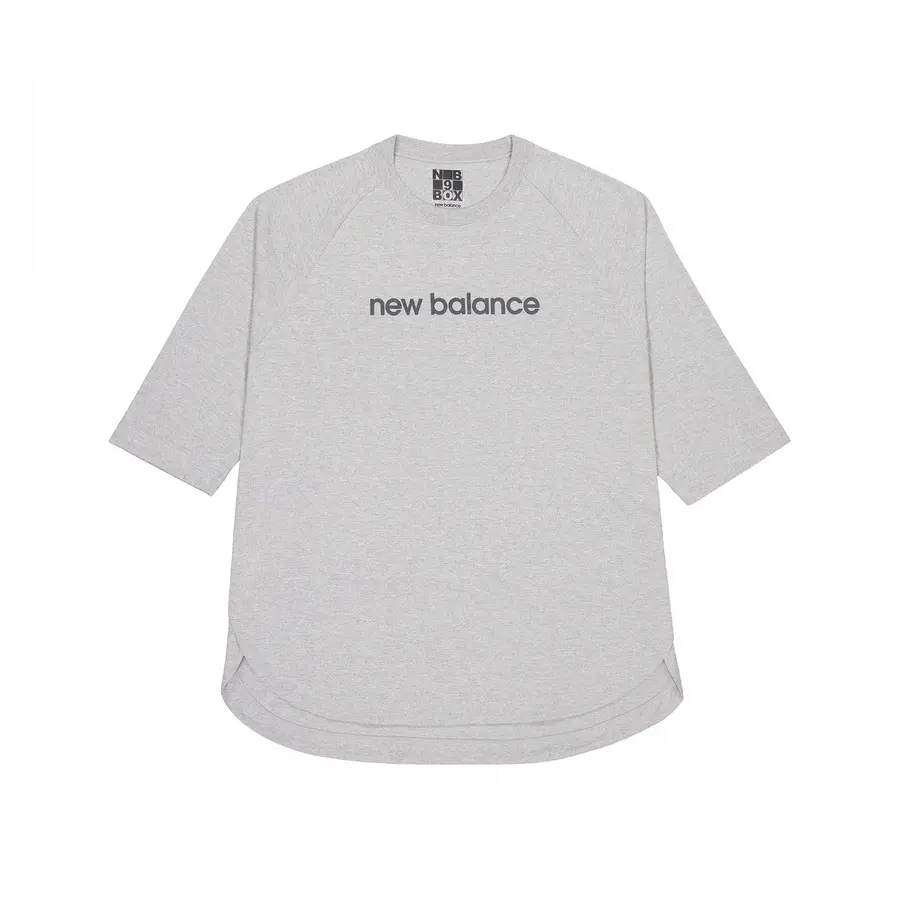 

Футболка унисекс спортивная серая New Balance, серый