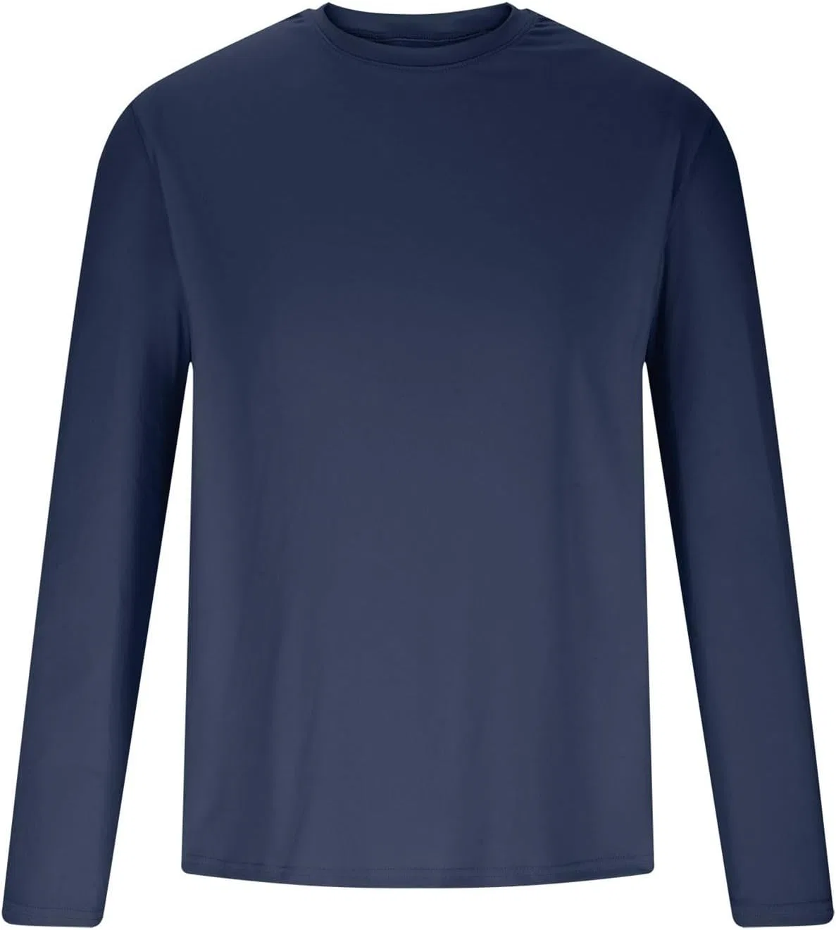 Мужская футболка с длинным рукавом UPF 50+ Sun Protection, Navy — фото 3