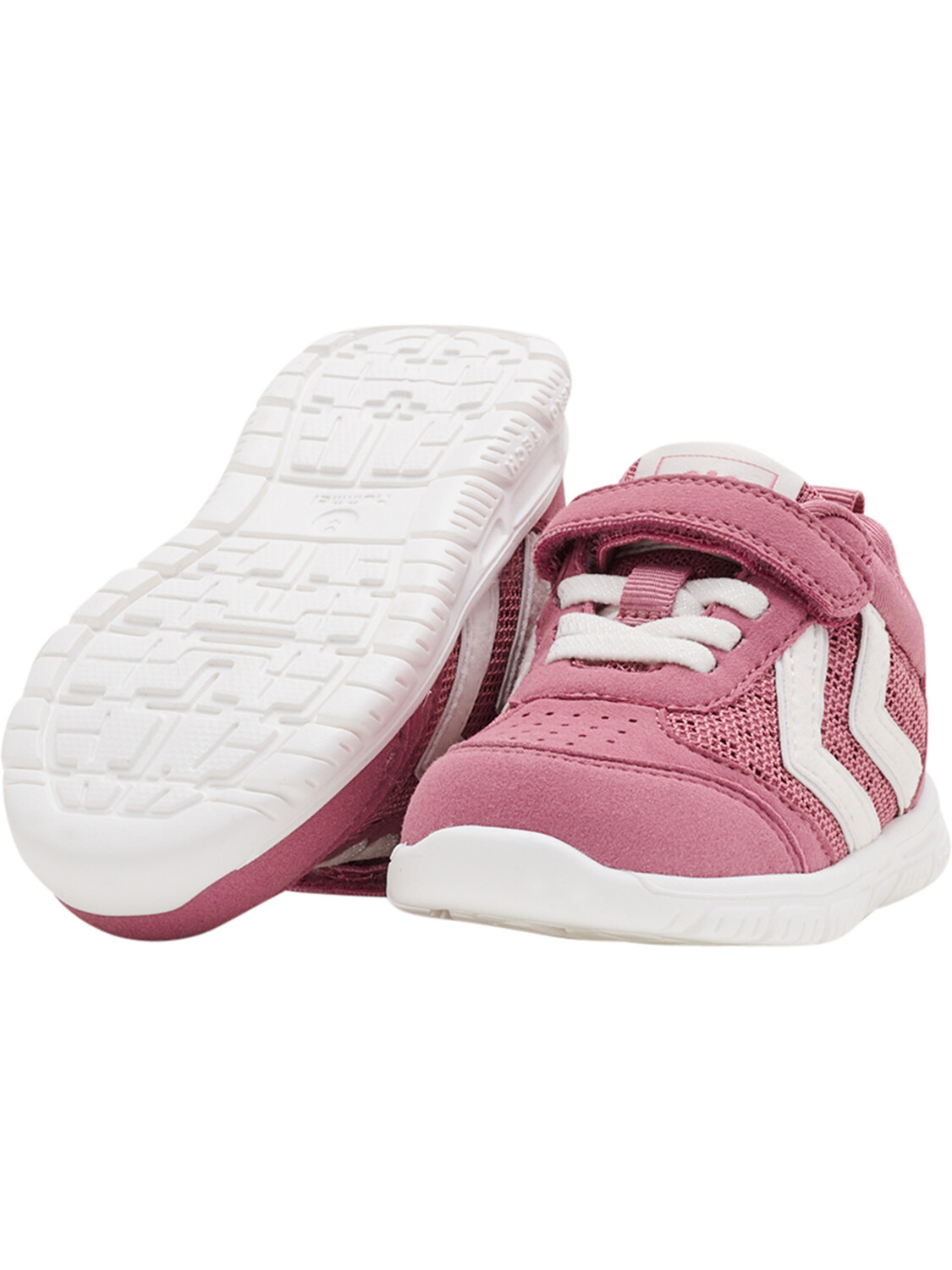 Низкие кроссовки Hummel Low Crosslite Infant, цвет HEATHER ROSE — фото 4