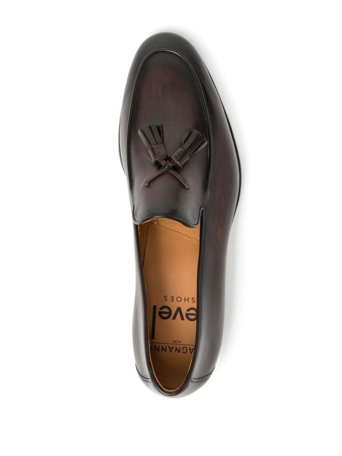Magnanni лоферы Aston с кисточками, коричневый — фото 4