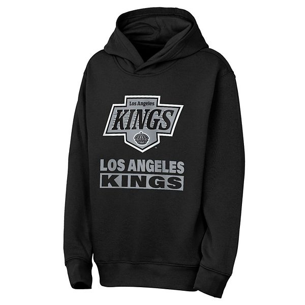Толстовка Youth black Los Angeles Kings Back to Basics Outerstuff — фото 3