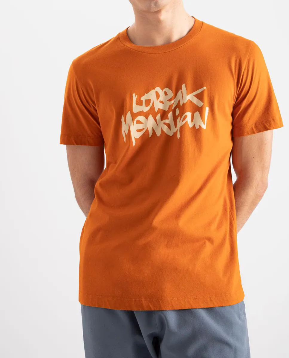 

Мужская футболка Taggy Loreak Loreak Mendian, оранжевый