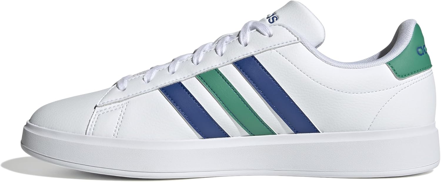 

Мужские кроссовки adidas Grand Court 2.0, белый/синий/зеленый