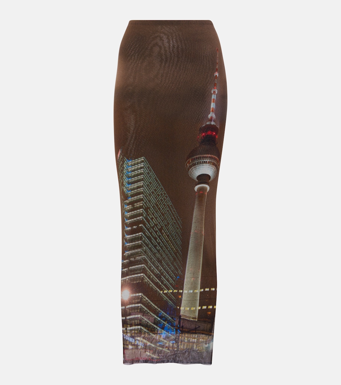 

Макси-юбка из тюля x Shayne Oliver City Jean Paul Gaultier, разноцветный