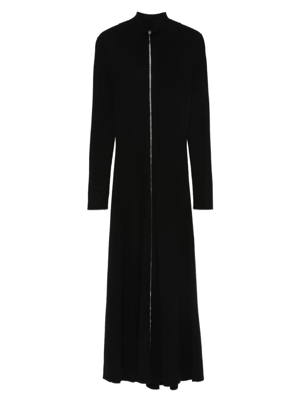 

Платье миди на молнии с высоким воротником Eric Bompard, черный