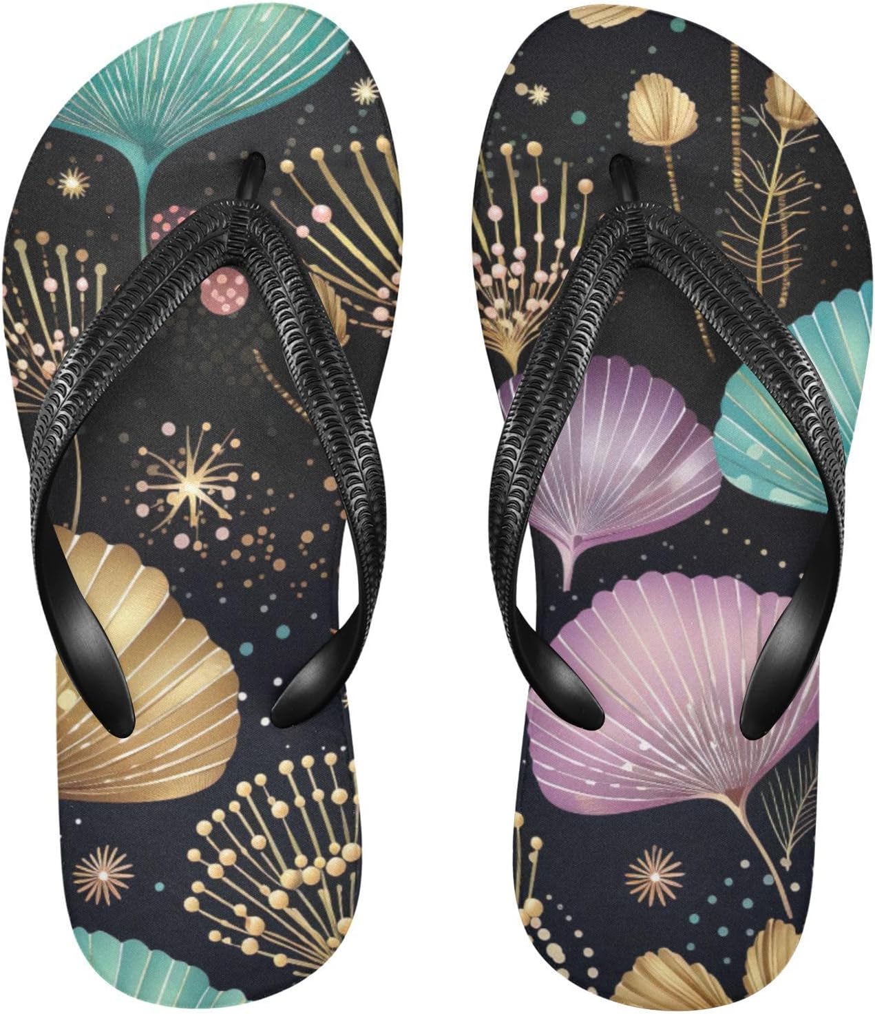 

Пляжные летние повседневные сандалии в форме ракушек для женщин и мужчин, размер XS Kfbe, Seashell