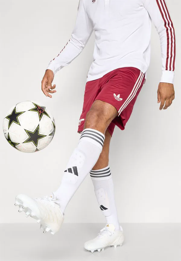 Футбольные шорты «арсенала» 25/26, 3-й сезон, клубная форма Adidas Performance, Team Coll Burgundy/Cloud White — фото 4