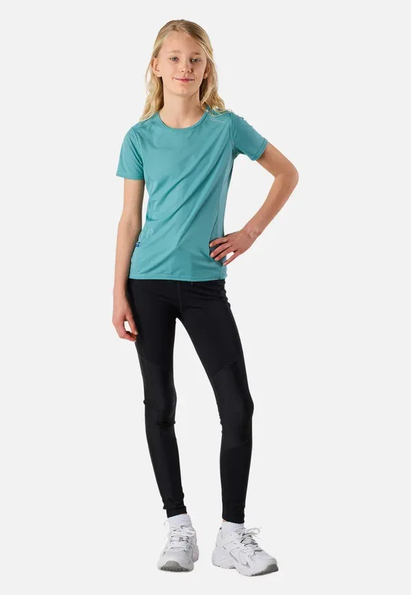 Футболка Swedemount Ultra light tee girl basic t-shirt, цвет морской зелени