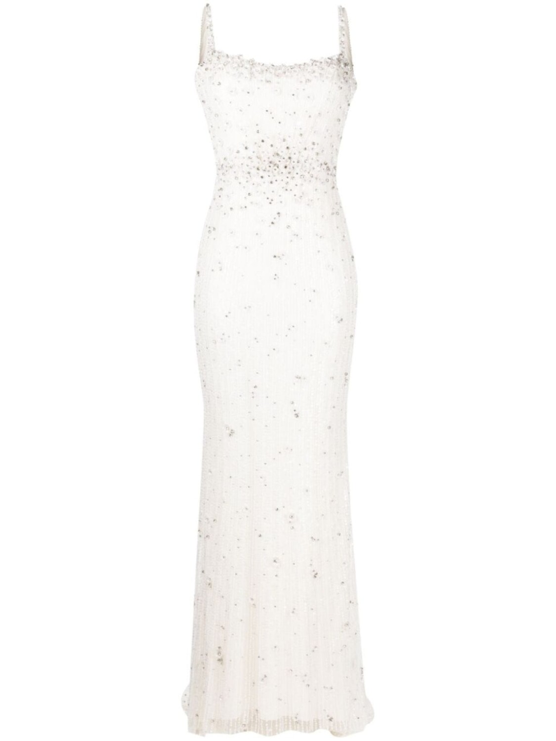 

Свадебное платье Kabla с пайетками Jenny Packham, белый