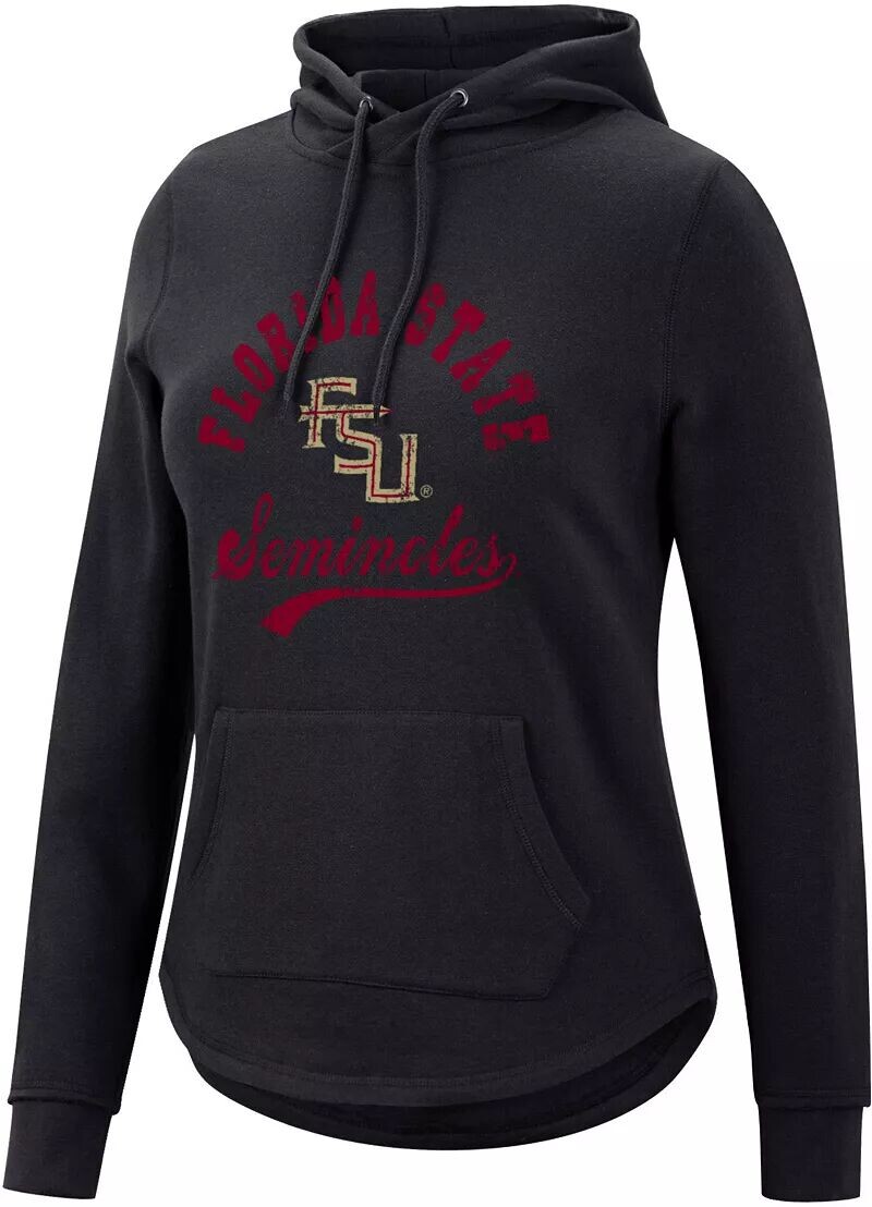 

Colosseum Женская черная толстовка с капюшоном Seminoles Florida State Seminoles