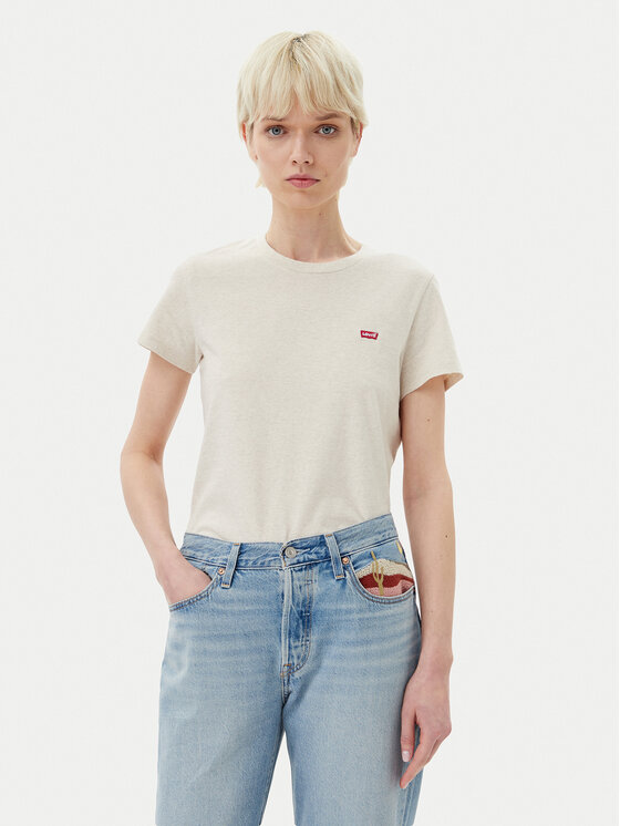 

Футболка обычного кроя Perfect 39185-0363 Levi'S, экрю