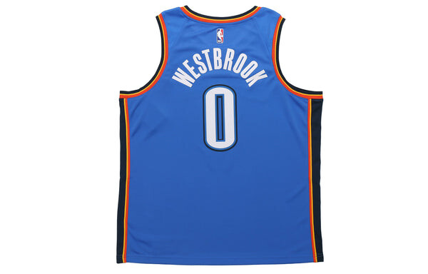 Футболка russell westbrook oklahoma city thunder swingman футболка мужская Nike, синий — фото 2
