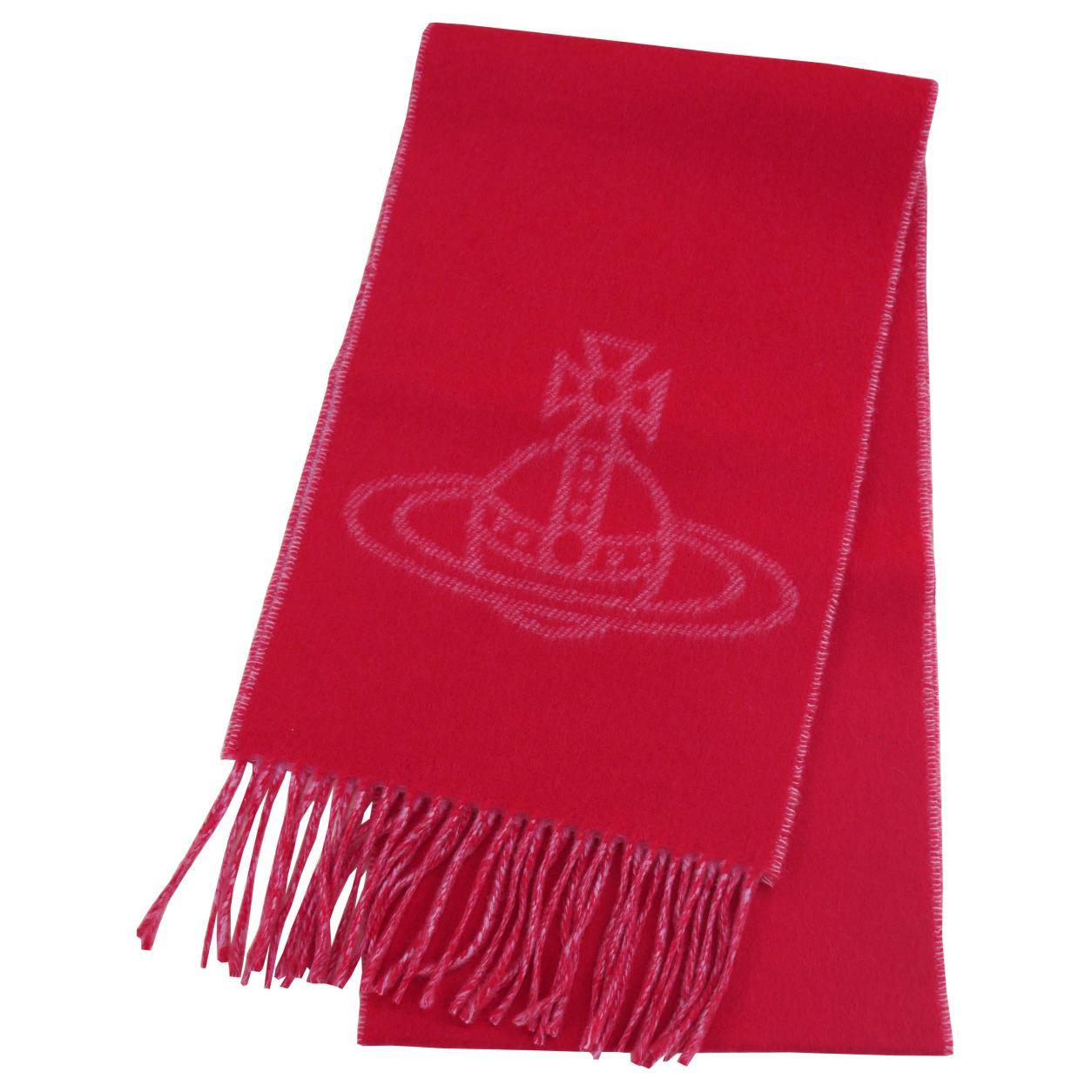 

Vivienne Westwood Вязаный шарф унисекс красный