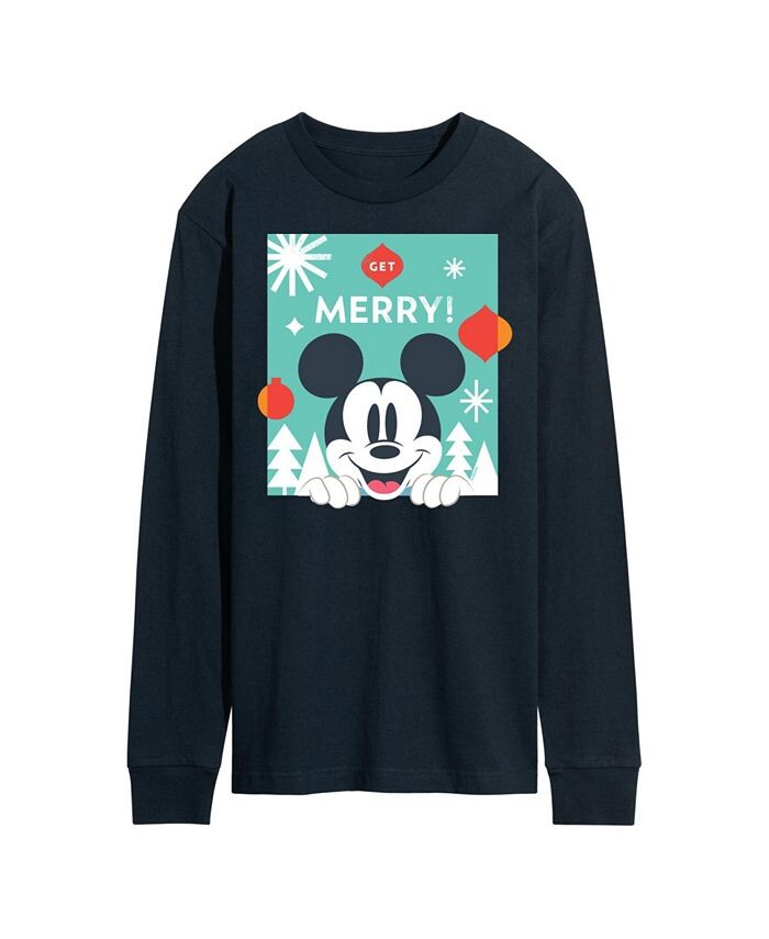 

Мужская футболка с длинными рукавами Disney Holiday AIRWAVES, цвет Blue