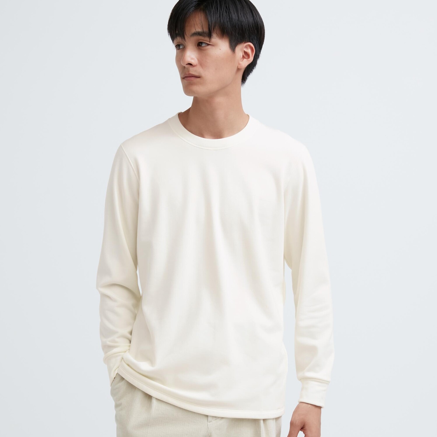 

Футболка Uniqlo Heattech Ultra Warm, молочный