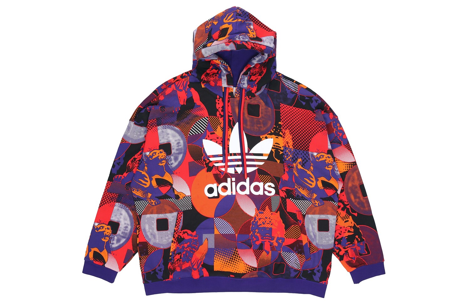 Свитер мужской университетский фиолетовый Adidas Originals — фото 2