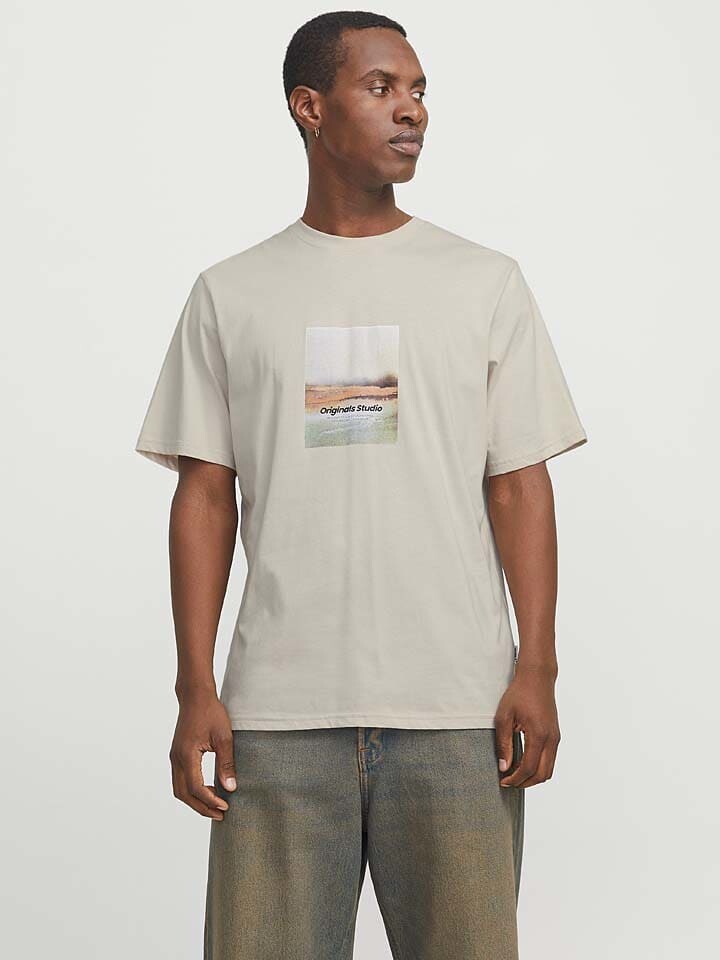 

Футболка Jack & Jones Shirt, бежевый