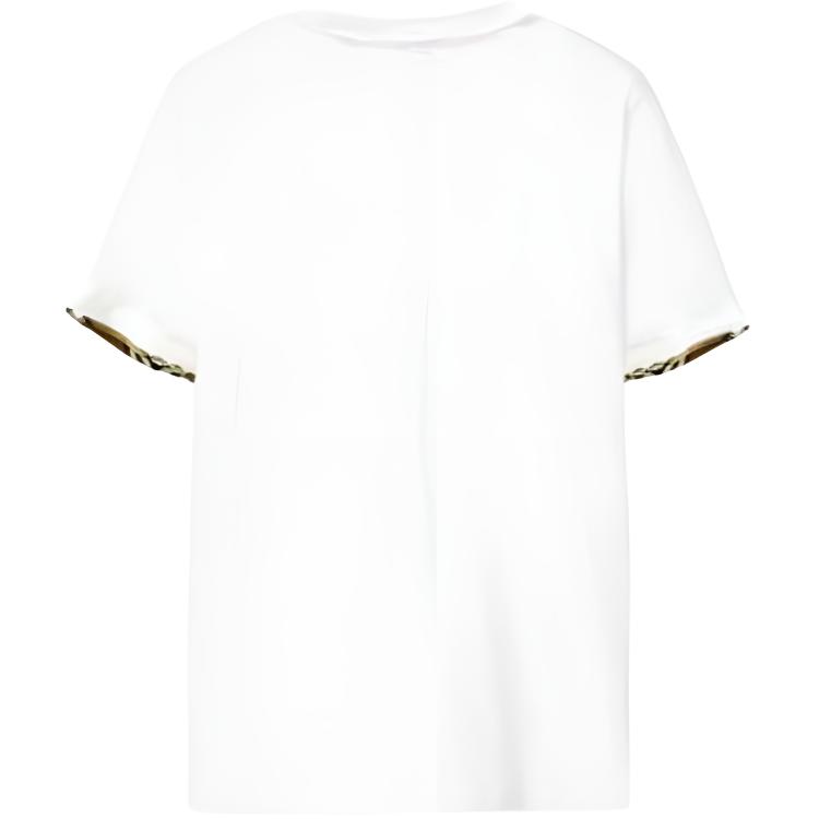 Футболка Burberry Women's Short Sleeved, белый — фото 3