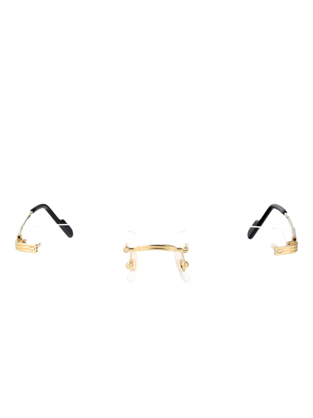 

Очки без оправы Cartier, золотистый