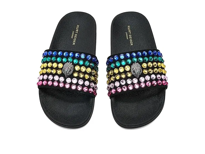 Сандалии Mini Meena Kurt Geiger London Kids, Black Rainbow — фото 3