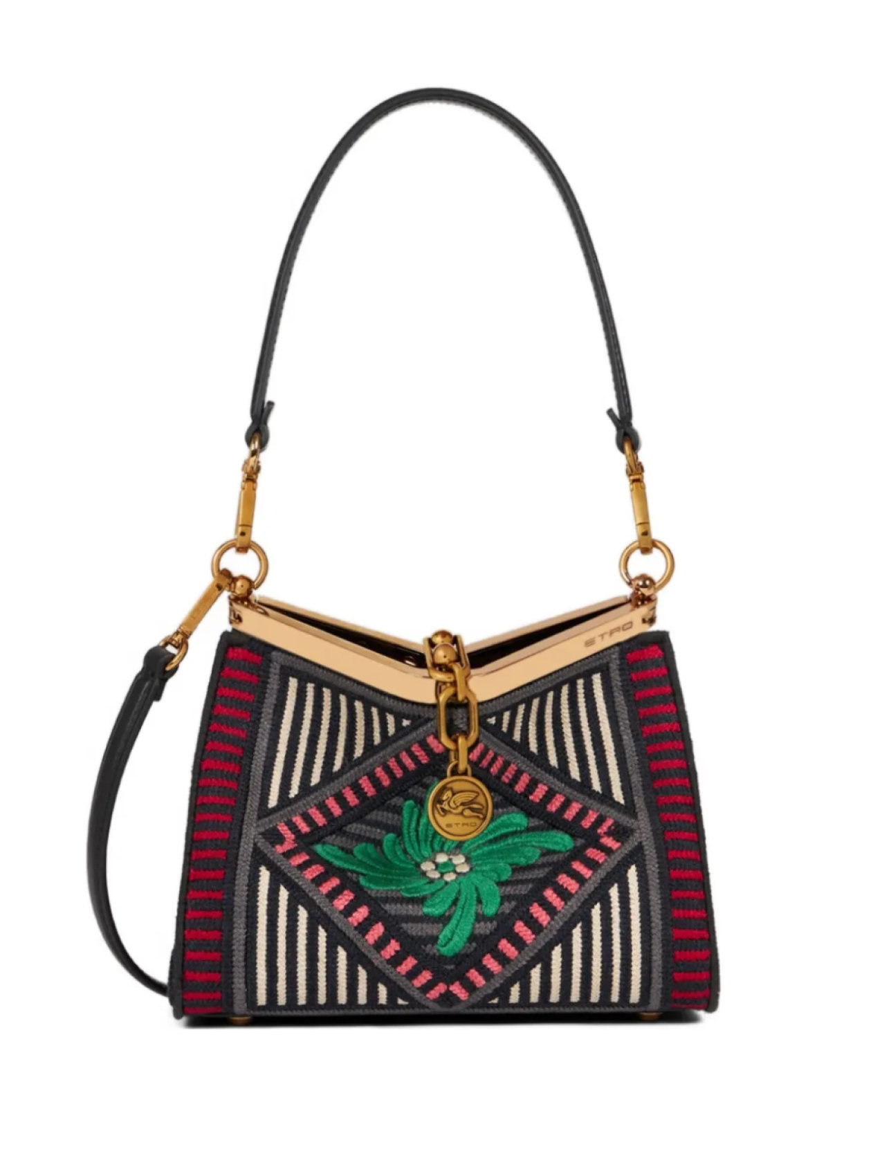 

Маленькая сумка через плечо ETRO Vela, черный