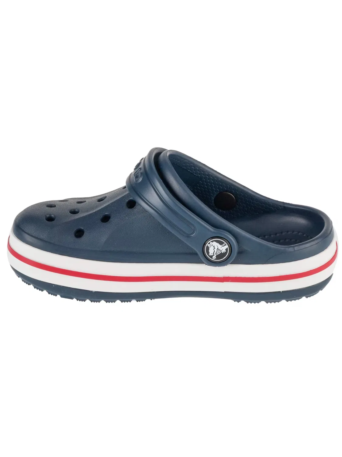 Сандалии Crocs Bayaband Kids Clog темно-синего цвета — фото 2