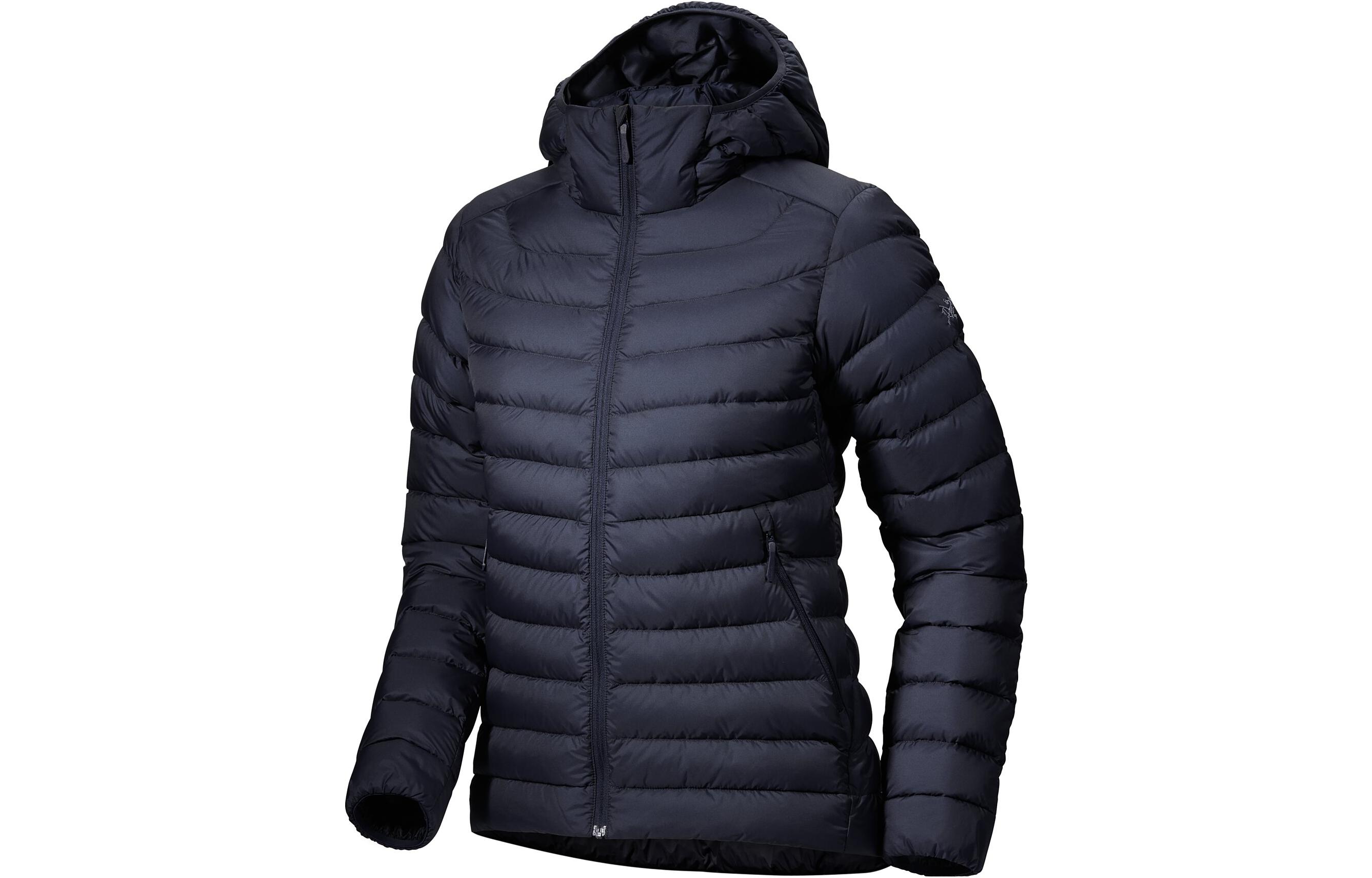 Цериум пуховик женский Arcteryx, оранжевый — фото 4