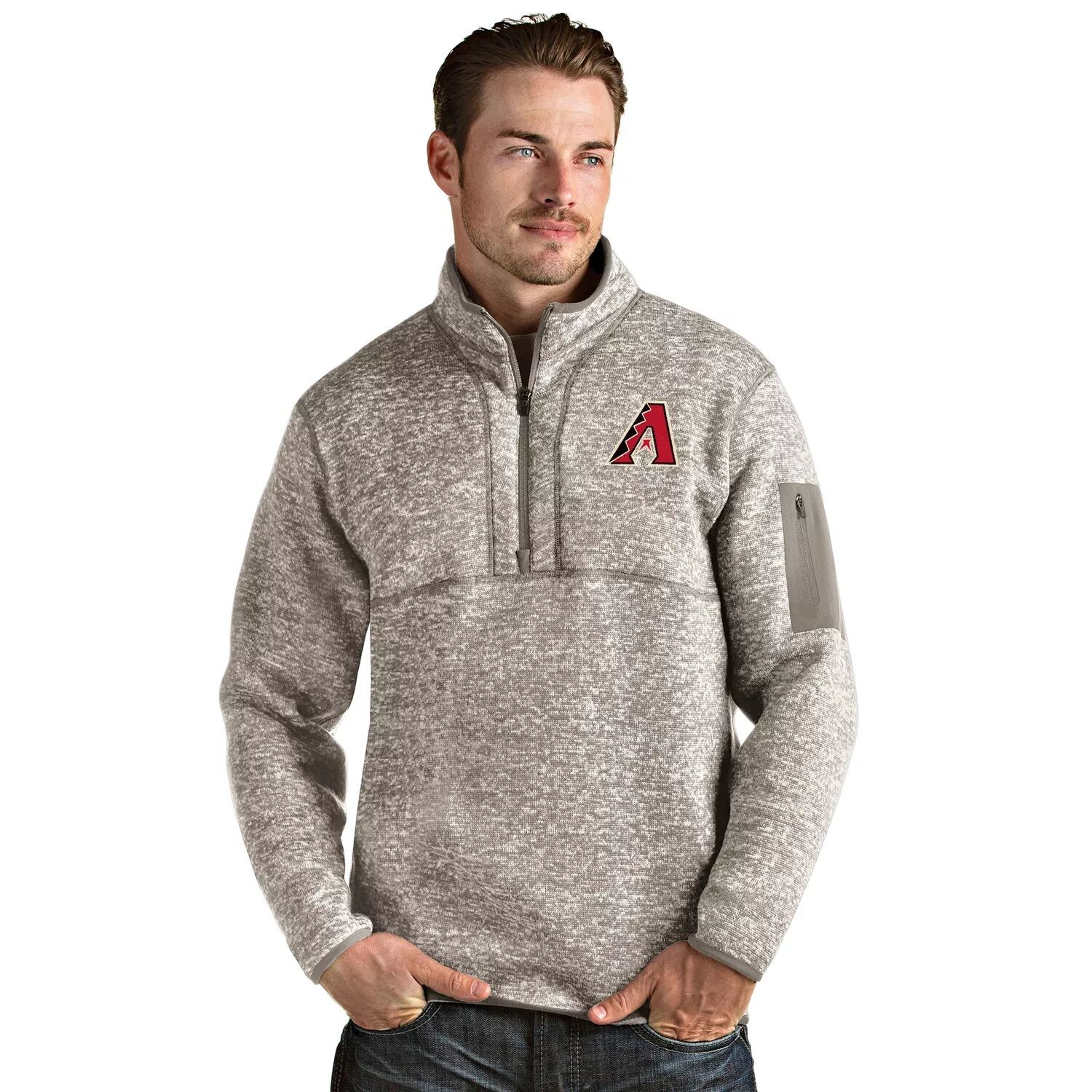 

Мужской пуловер с молнией 1/4 Arizona Diamondbacks