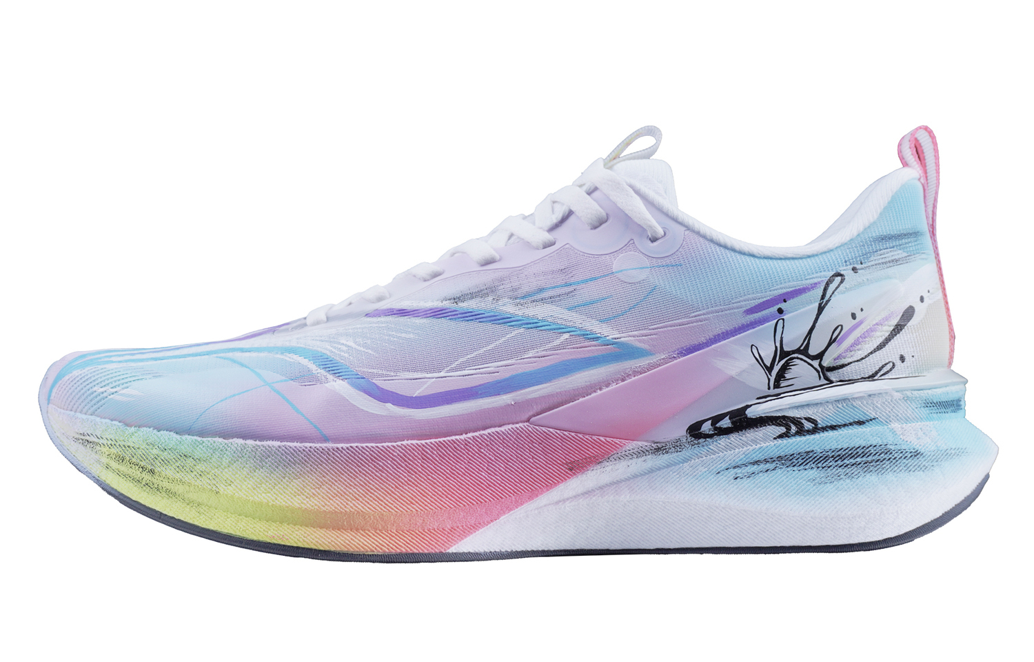 

Li-Ning Li Ning Red Hare 8PRO Slip Resistant Abrasion Resistant низкие баскетбольные кроссовки мужские розовые мультиколор