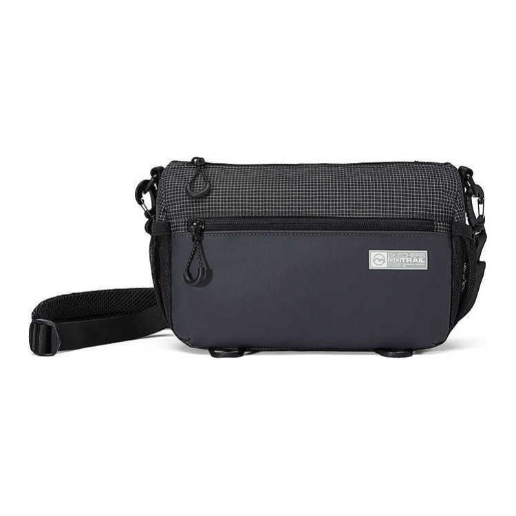 

Skechers Кроссбод из ткани с принтом в клетку, Black Plaid All over Print