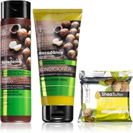 

Sante Macadamia Набор для ухода за слабыми волосами Dr Santé