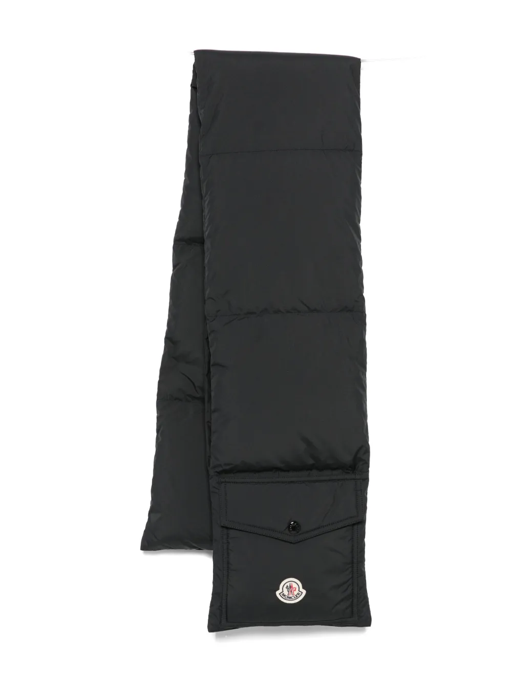 

Стеганый шарф с карманом MONCLER, черный
