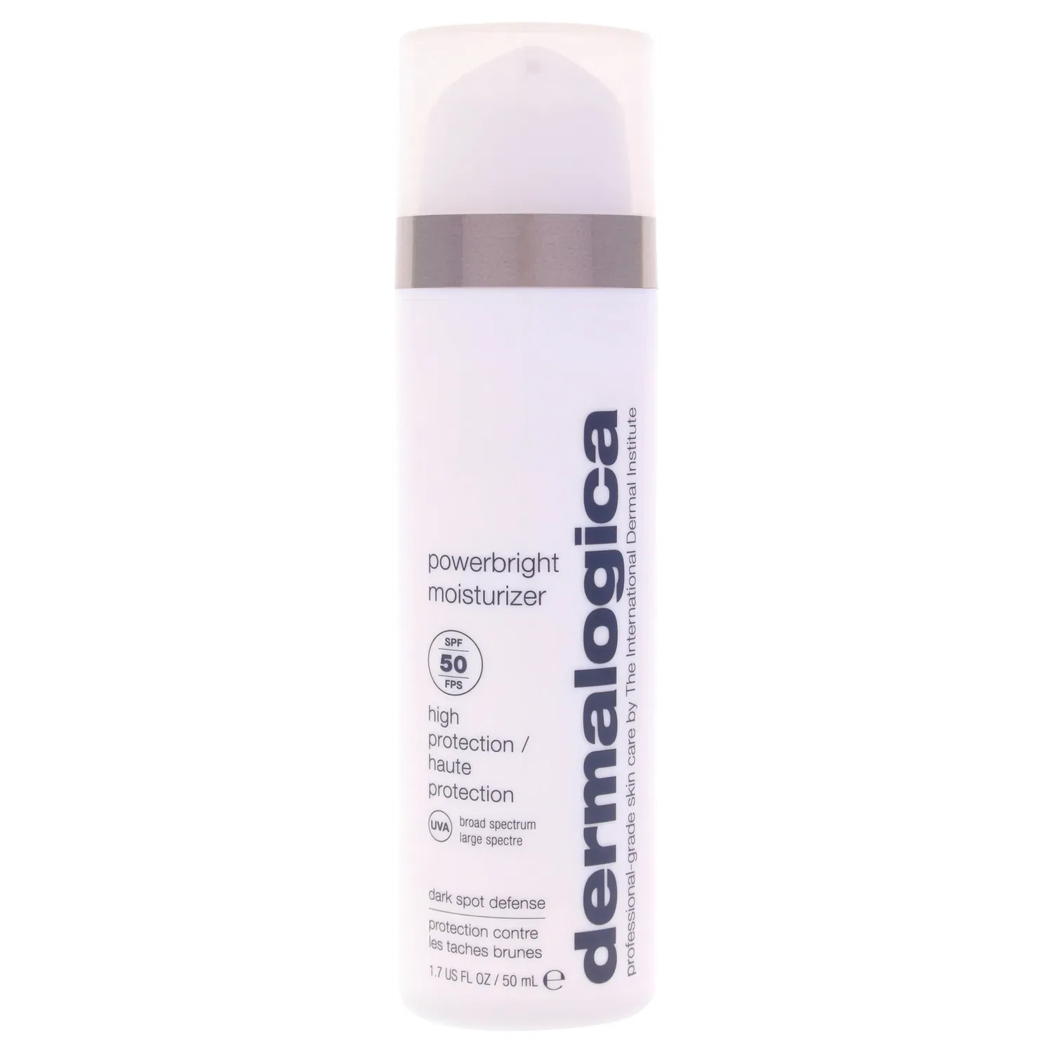 Увлажняющий крем Powerbright SPF 50 от Dermalogica для мужчин и женщин - 1,7 унции (48 г), белый — фото 2