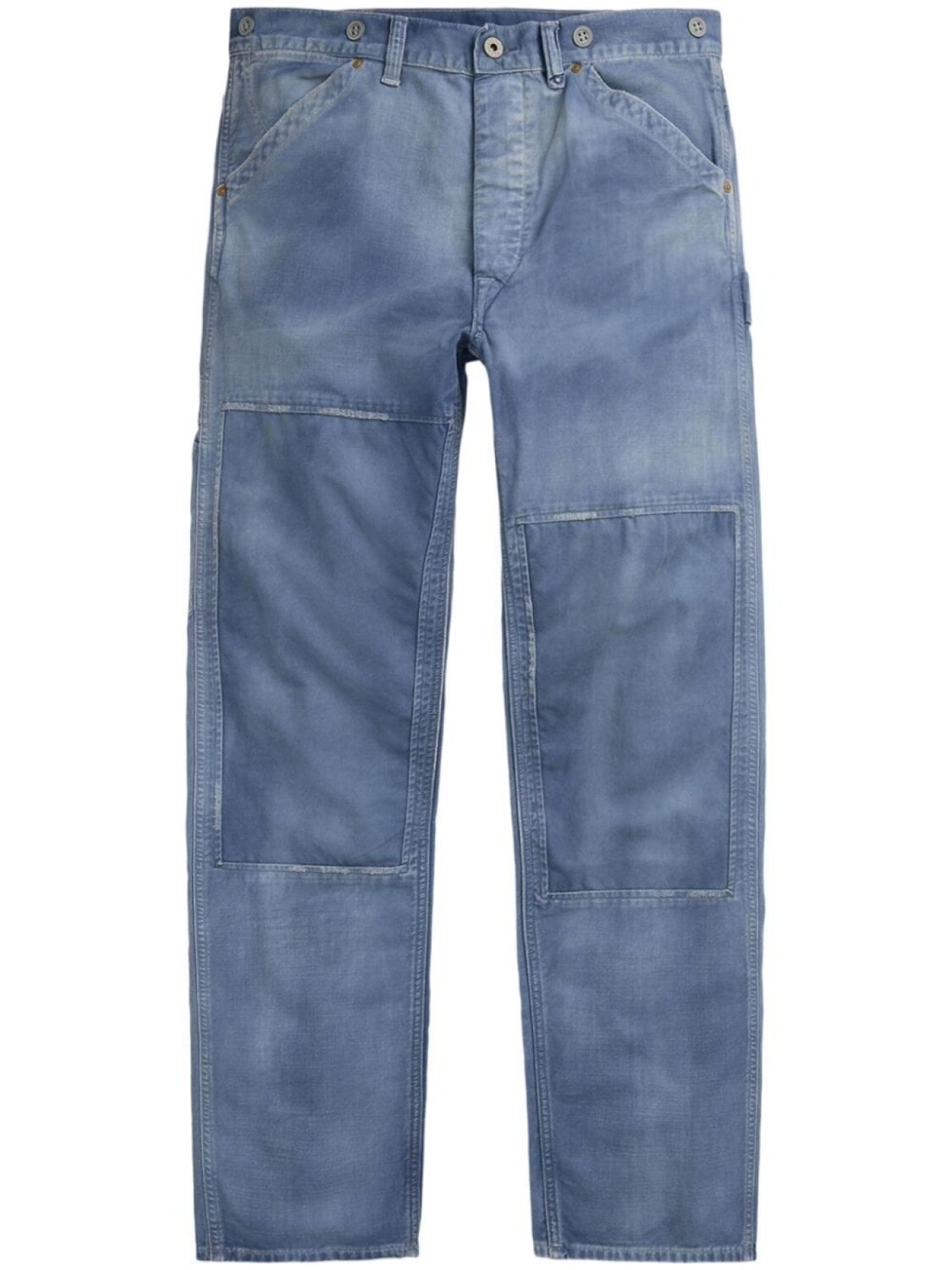 

Ralph Lauren RRL джинсы в технике пэчворк, синий
