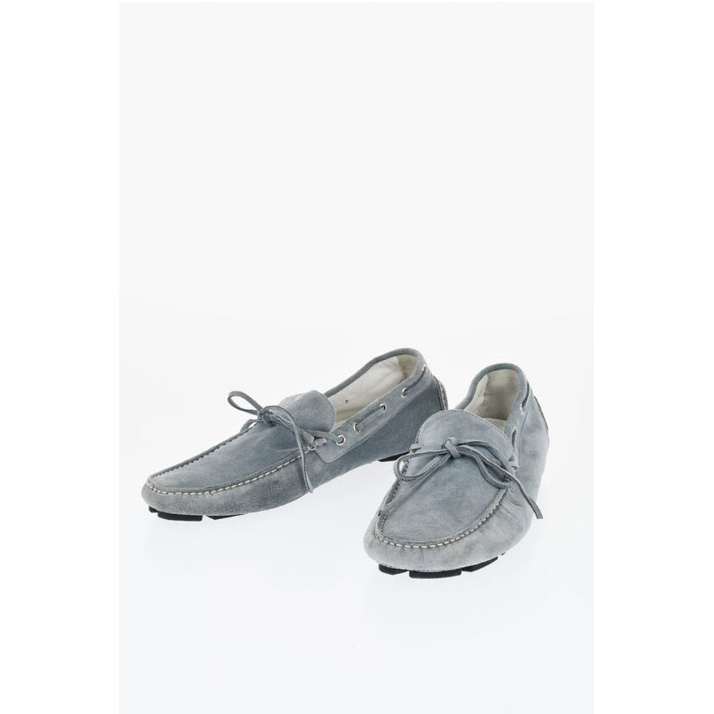 

ID однотонные замшевые туфли для лодок Corneliani, синий