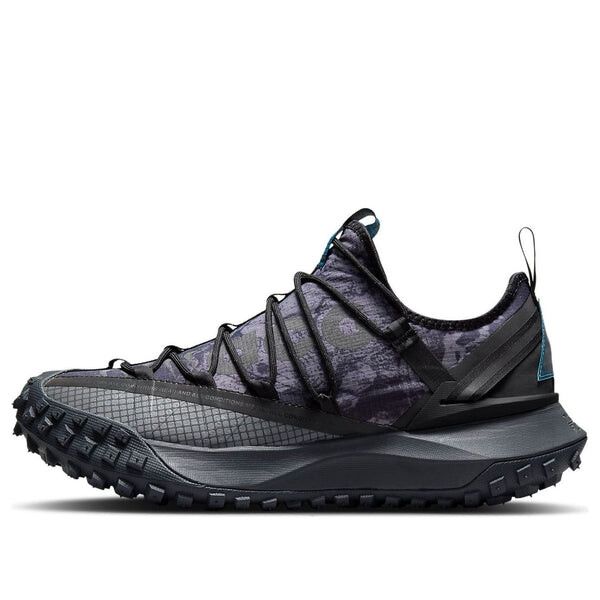 

Кроссовки acg mountain fly low 'black green abyss' Nike, черный
