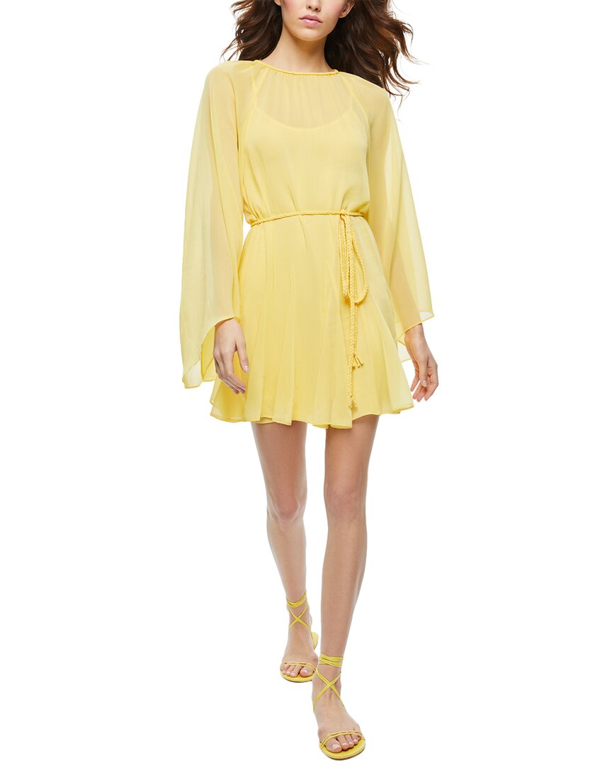 

Мини-платье alice + olivia Gitana, желтый