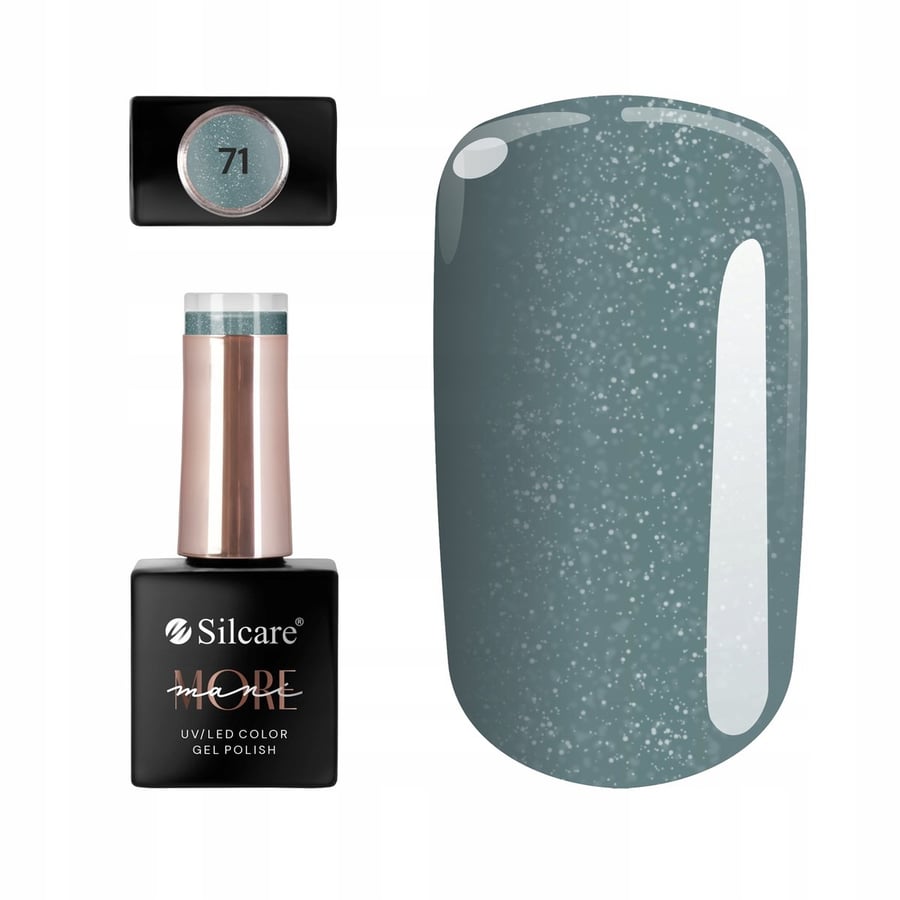 

Silcare Hybrid nail polish maniMORE 71 10 млДля ногтей