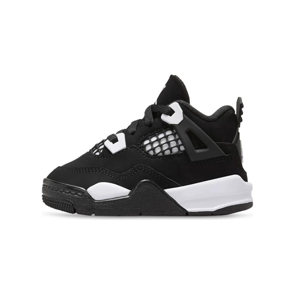 

Кроссовки Jordan 4 Retro White Thunder TD, черный