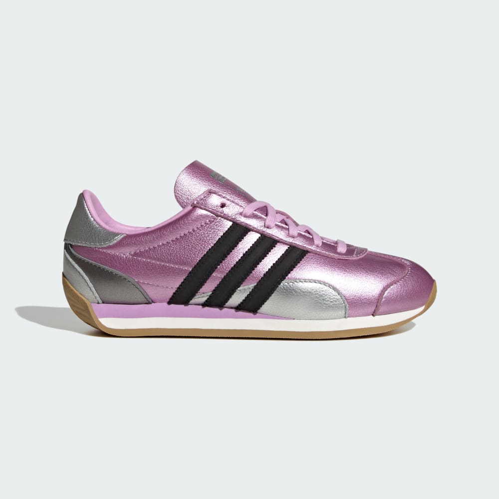 Кроссовки Adidas Country OG Shoes, цвет Bliss Lilac/Silver Metallic/Core Black