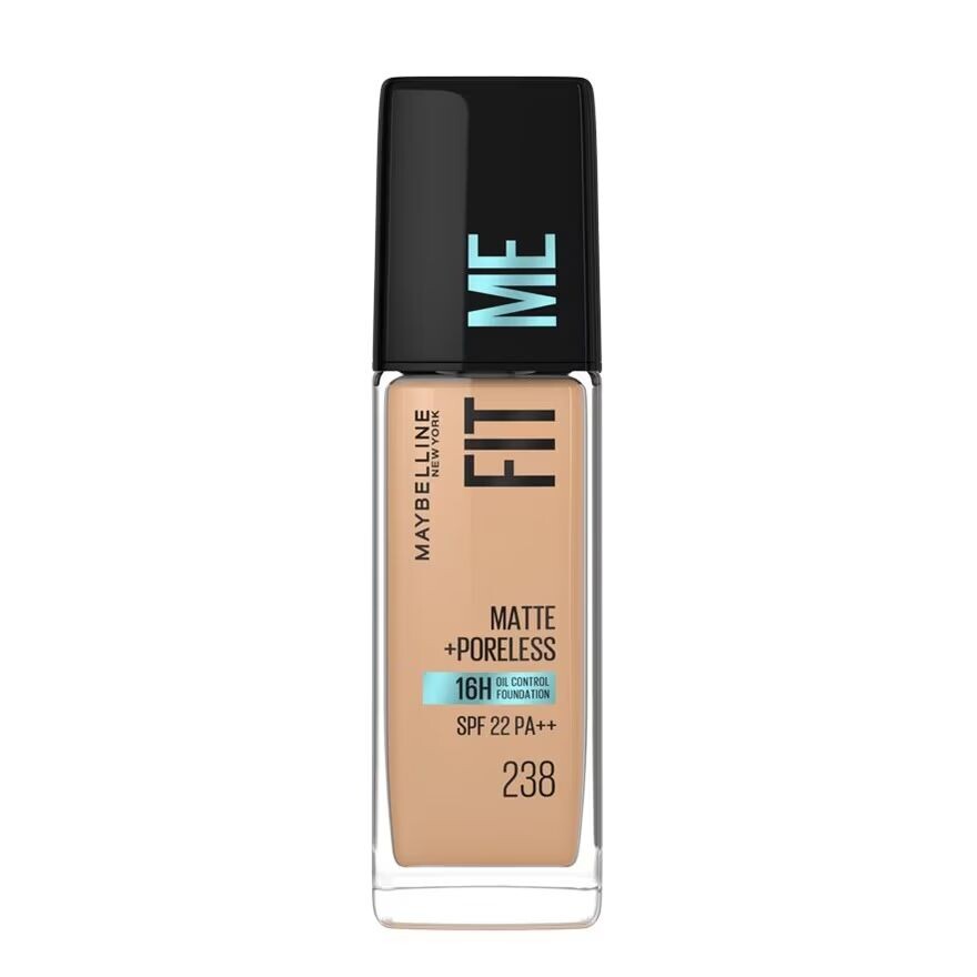 

Maybelline Тональный крем Fit Me Matte And Poreless 238 Rich Tan, Rich Tan
